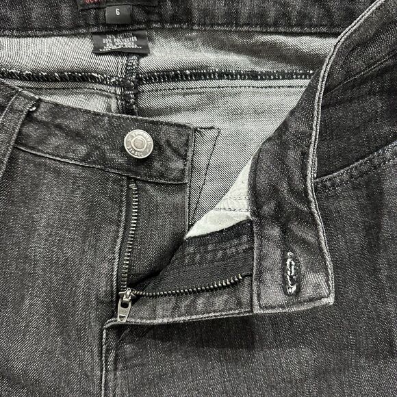 Georgiou Studio Women 6 Black Mid Rise Bootcut Jeans Vintage Y2K - Picture 4 of 10